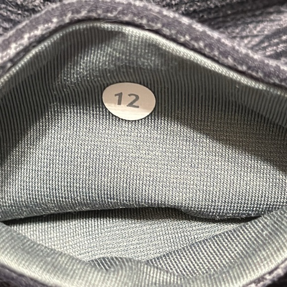 Lululemon Wonder Under High Rise Striped Leggings Gray Size 12 - Picture 7 of 13